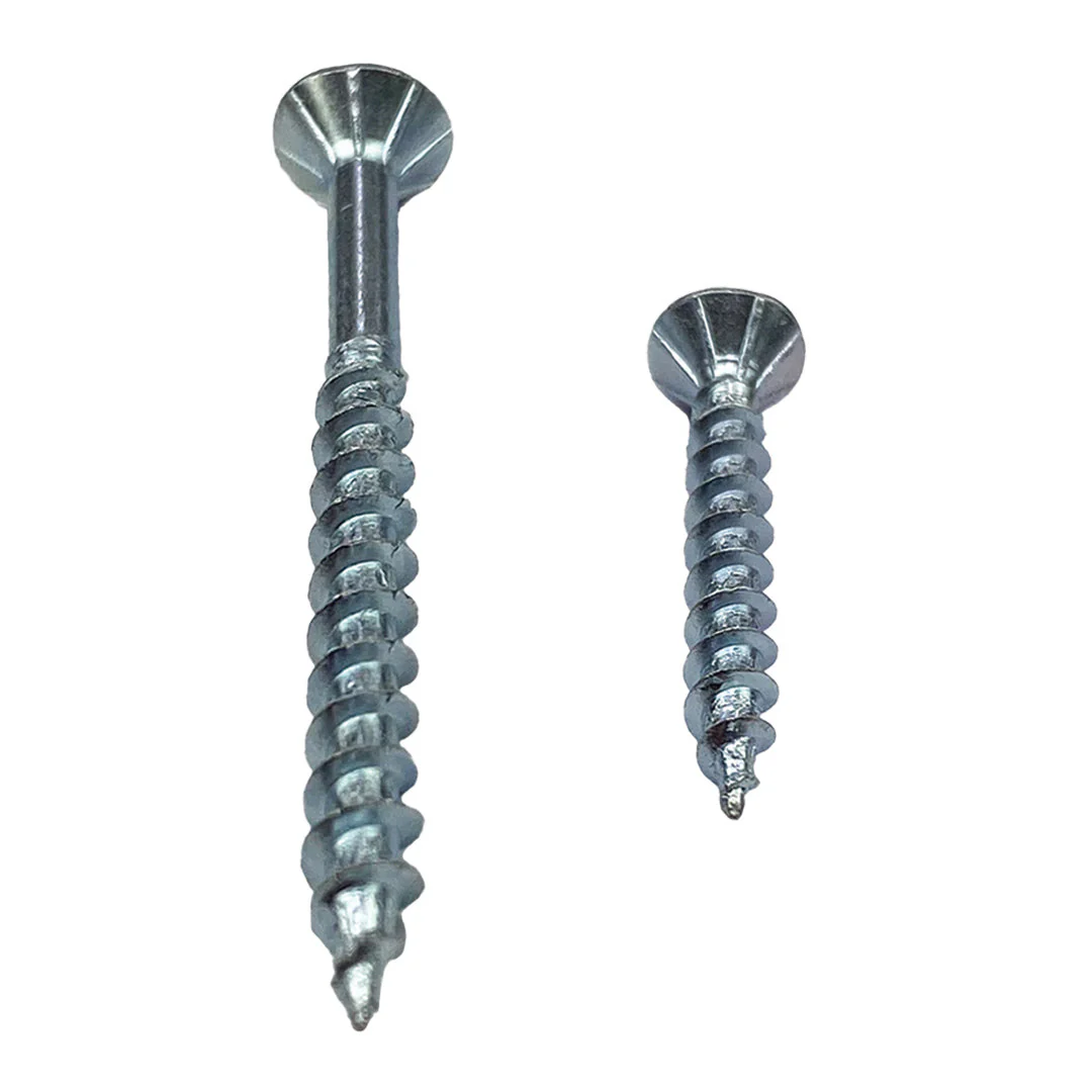 8g-10 x 25mm Chipboard Screw Square Drive Zinc Plated - Image 5