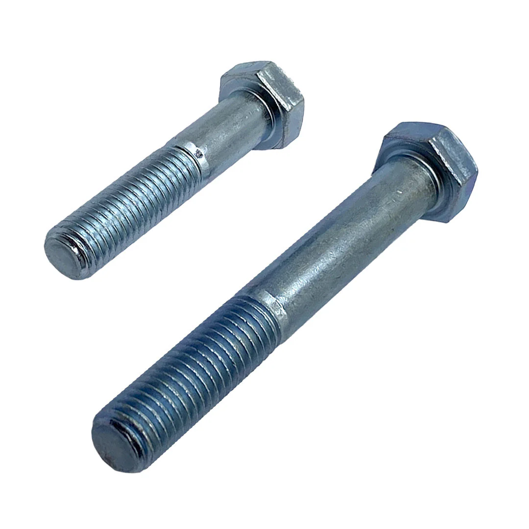M6 x 35mm 1.00p Metric Coarse Hex Bolt High Tensile Class 8.8 Zinc Plated - Image 3